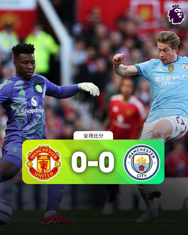 曼城门将连续扑出关键球，助球队保持不败