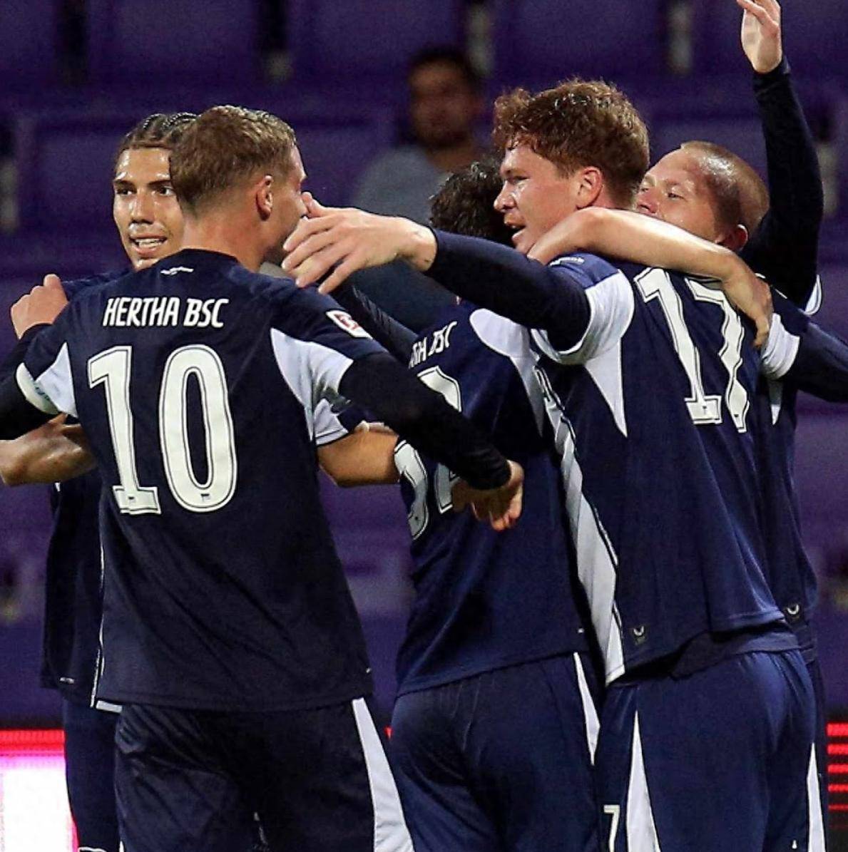 柏林赫塔豪取分,狂赞主场氛围 柏林赫塔豪取分,狂赞主场氛围