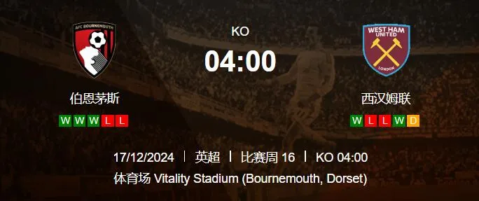 伯恩茅斯客场失利，主帅遭遇质疑的简单介绍